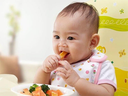 Khả năng ăn uống của bé 8 tháng tuổi