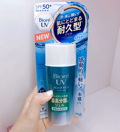Kem chống nắng Biore UV Aqua Rich Watery Gel