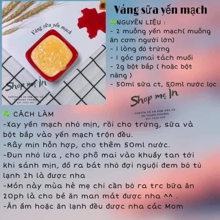 Cach Tu Lam Vang Sua Cho Be