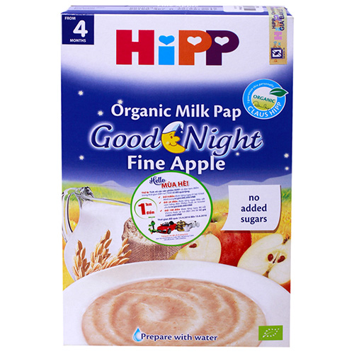 Bột ăn dặm HiPP vị ngọt (bột có chứa sữa)
