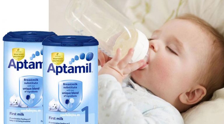 Lý do nào khiến mẹ phải chọn sữa Aptamil cho bé
