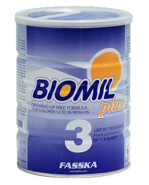 Sữa Biomil của Bỉ