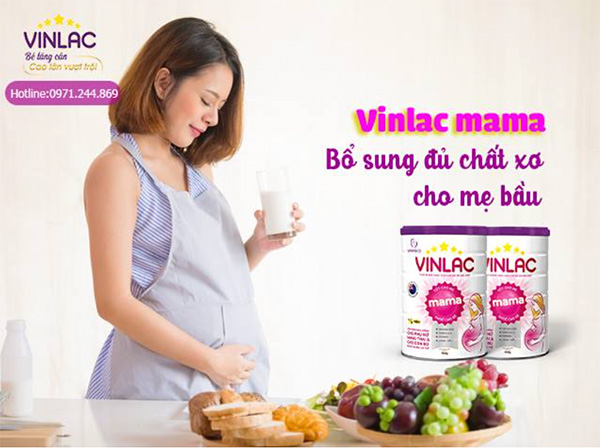 Sữa Vinlac Mama cho bà bầu